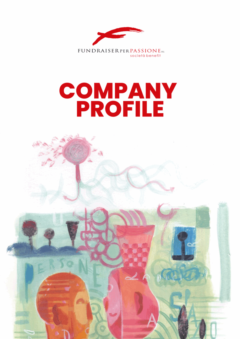 Company Profile + Portfolio Fundraiserperpassione